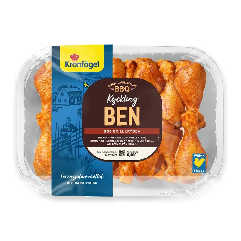 Kycklingben Färska Kryddmarinerade ca 1,8kg