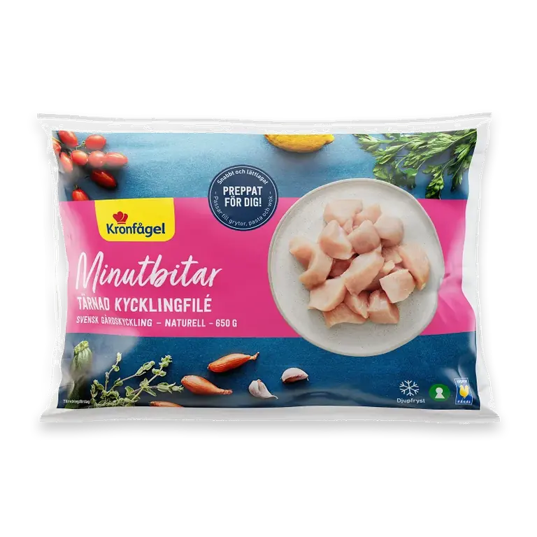 Kycklingbröstfilé Minutbitar 650g
