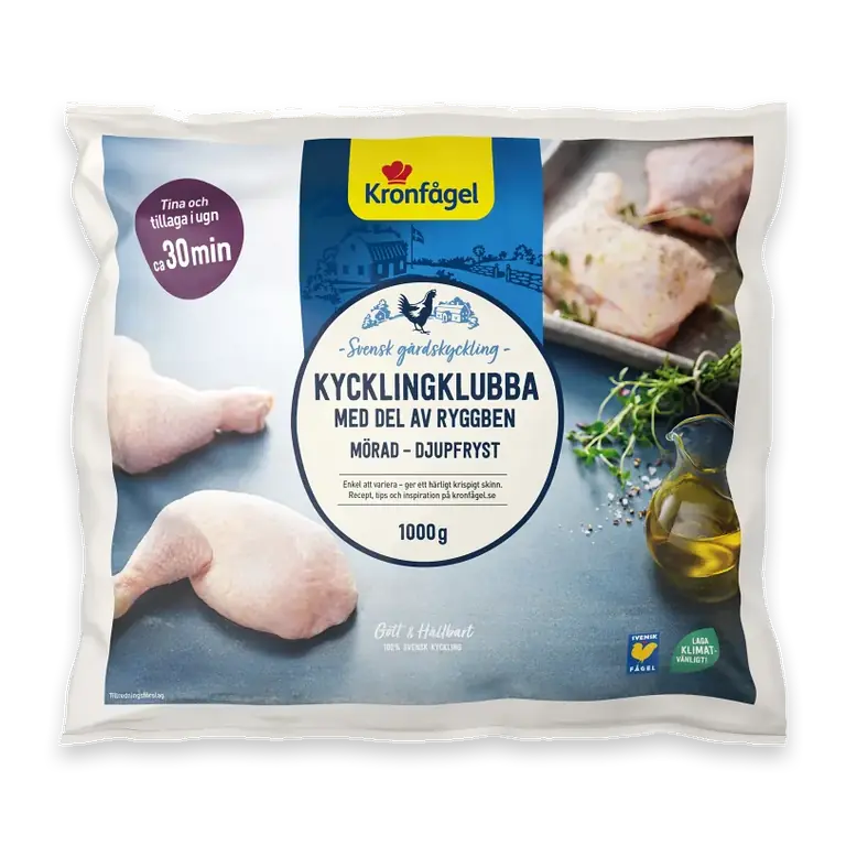 Kycklingklubba Fryst 1kg