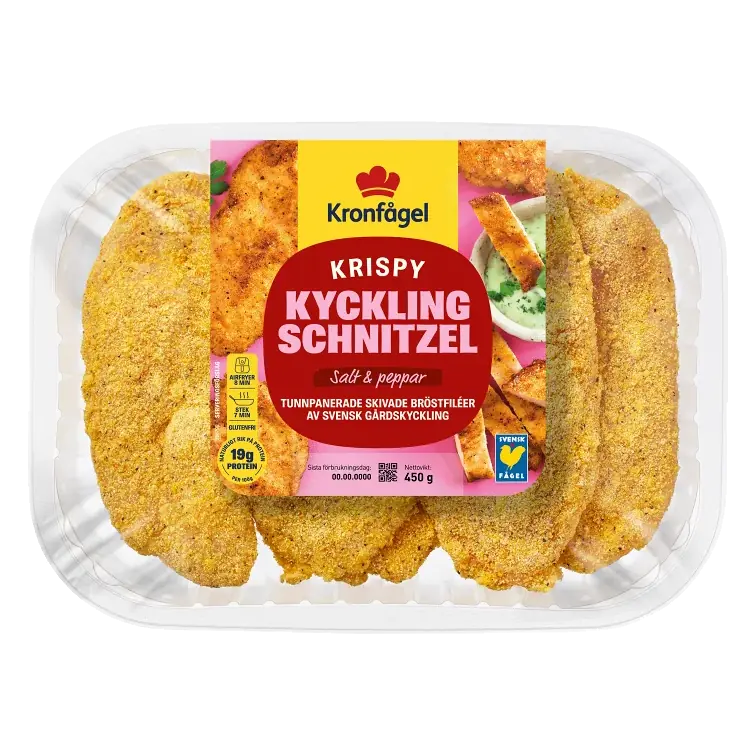 Kycklingschnitzel Färsk Krispy 450g