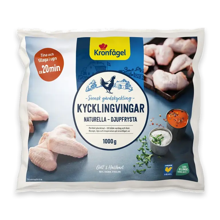 Kycklingvingar Fryst 1kg
