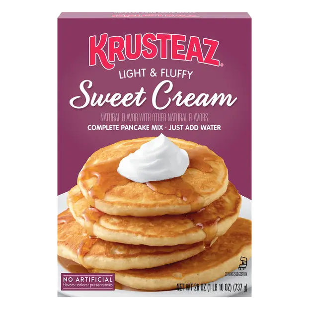 Light & Fluffy Sweet Cream Complete Pancake Mix
