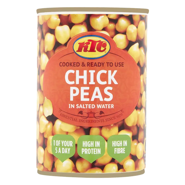 KTC Chick Peas in Salted Water 400g