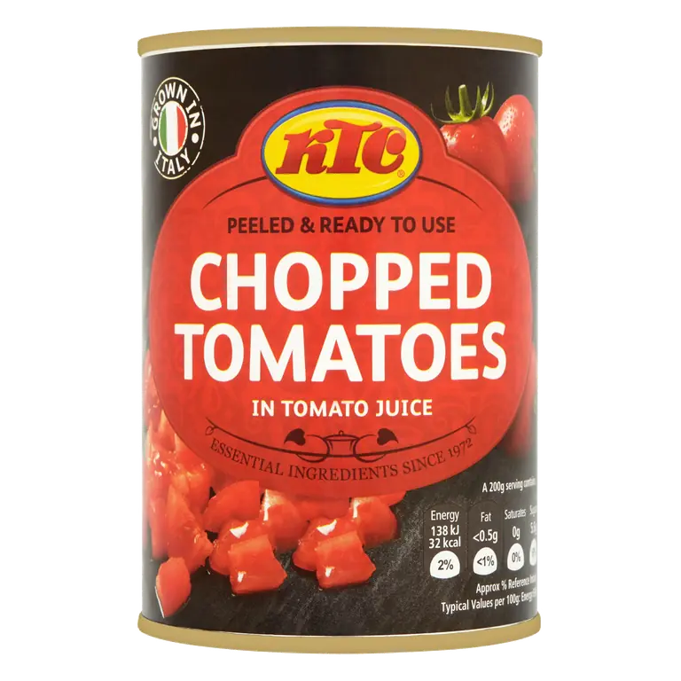 KTC Chopped Tomatoes in Tomato Juice 400g