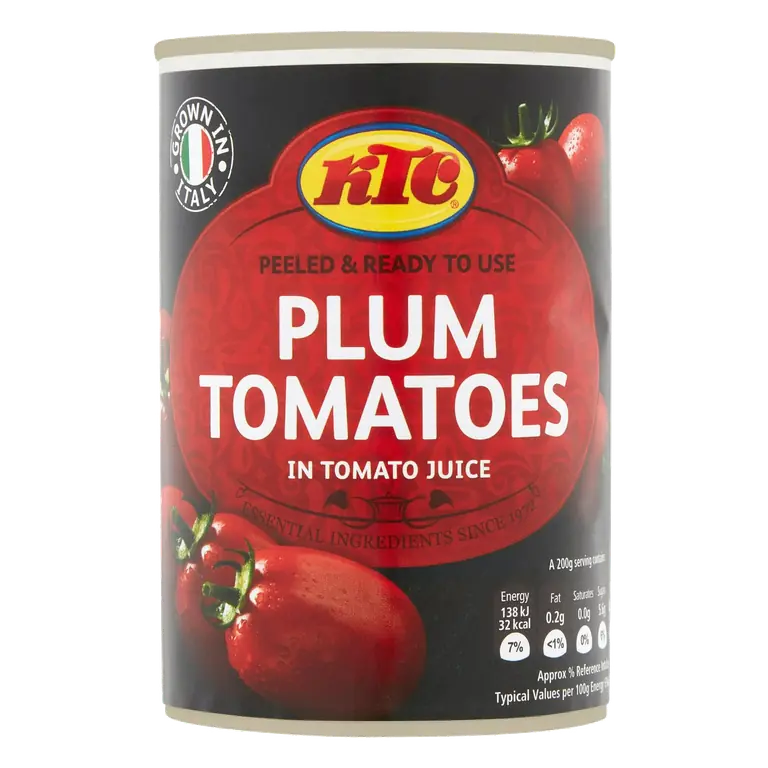 Peeled Plum Tomatoes 400g