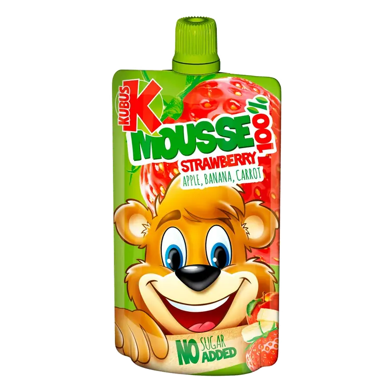 Mus Apple, Banana & Strawberry 100g