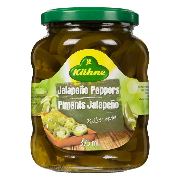 Pickled Jalapeno Peppers 375 ml