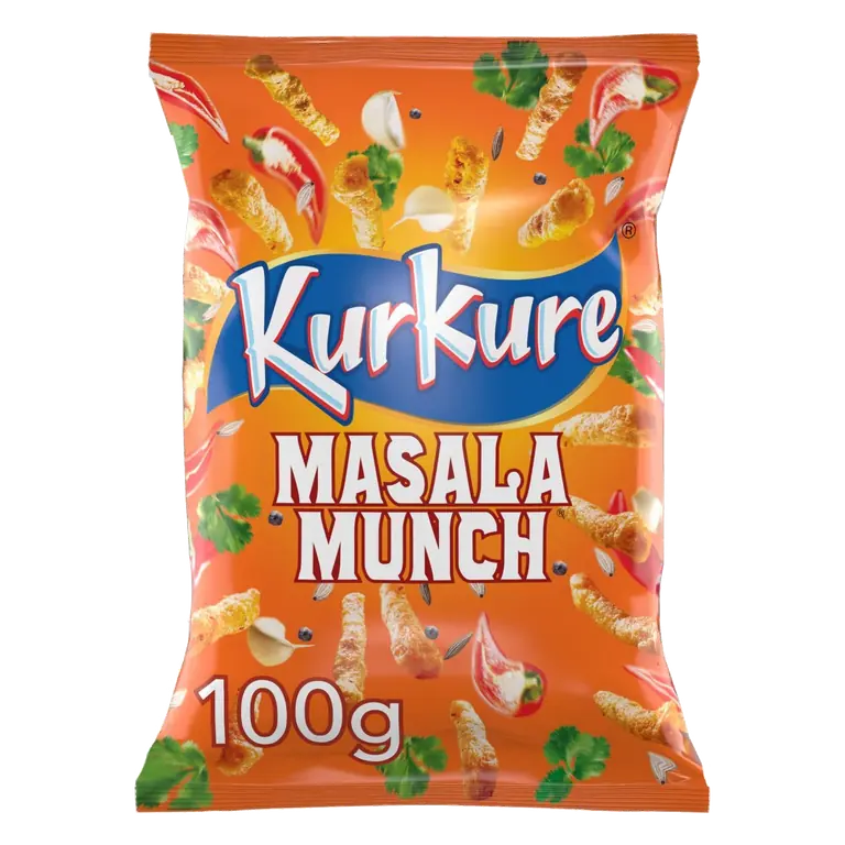 Kurkure Masala Munch Sharing Snacks Crisps 100g