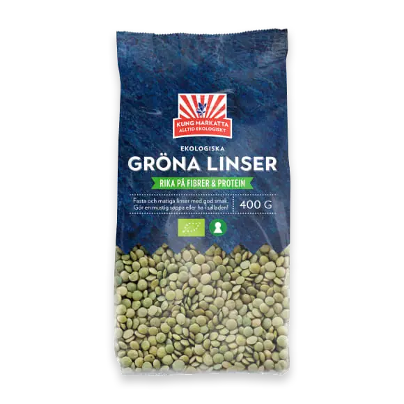 Gröna Linser Kung Markatta