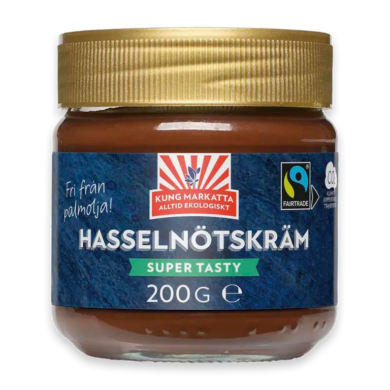 Hasselnötskräm Eko