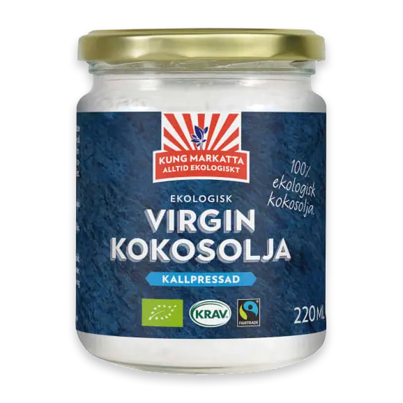 Kokosolja Kallpressad Virgin