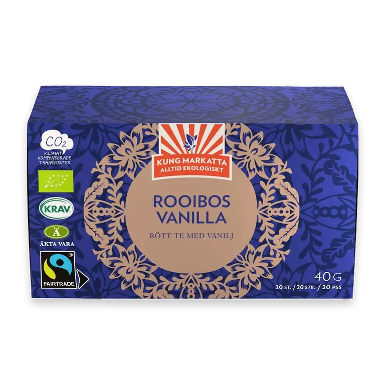 Rooibos Vanilj 20-p KRAV