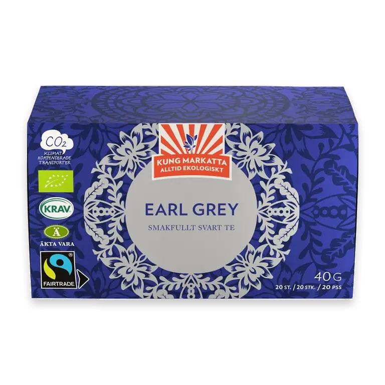 Te Earl Grey 20-p KRAV