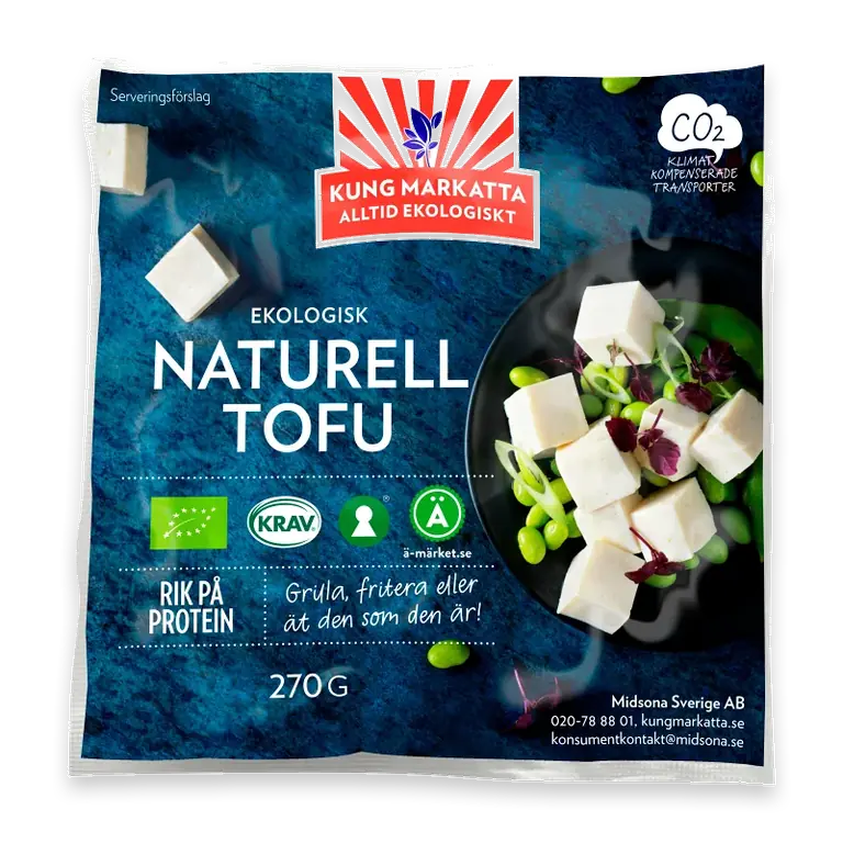 Tofu naturell Ekologisk 270g KRAV