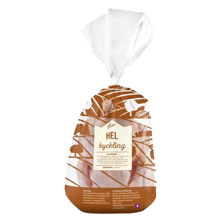 Kyckling Färsk Hel ca 1,5kg Kungs