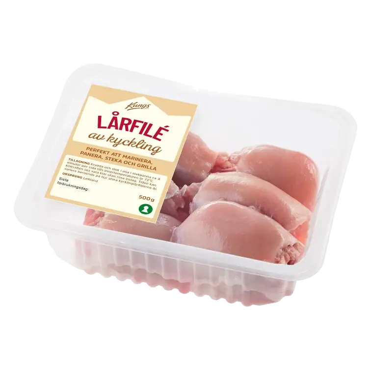 Kycklinglårfilé Färsk 500g Kungs