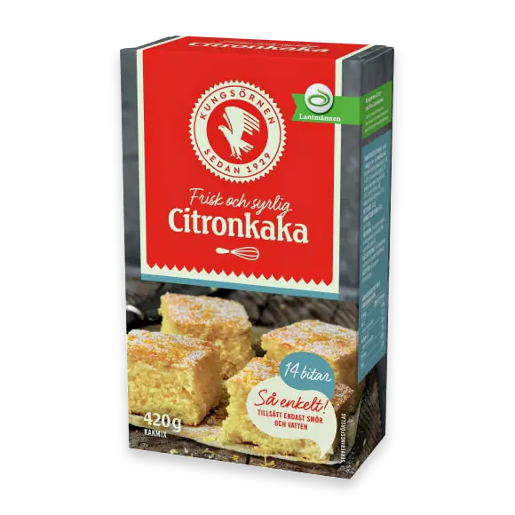 Citronkaka Kaffebrödsmix Lättbakat