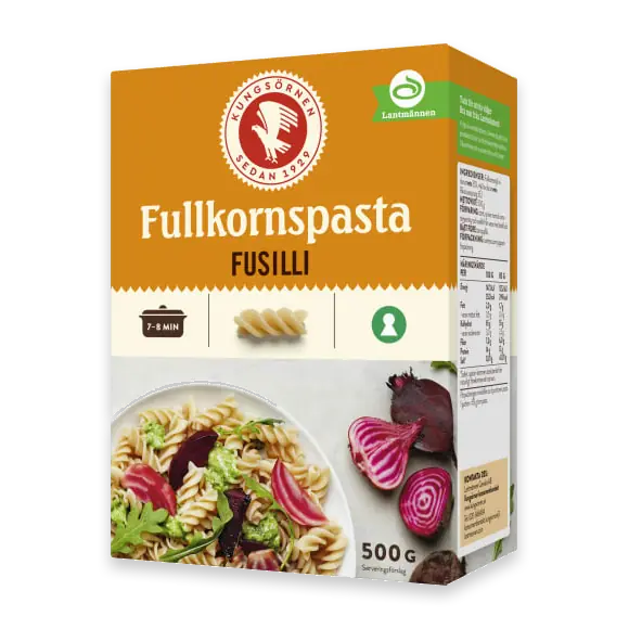 Fusilli Fullkornpasta