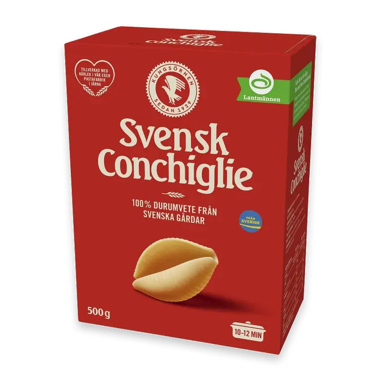 Pasta Svensk Conchiglie 500g
