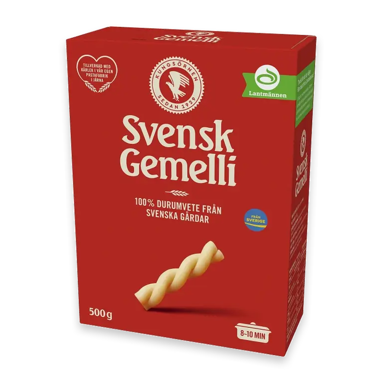 Pasta Svensk Gemelli 500g