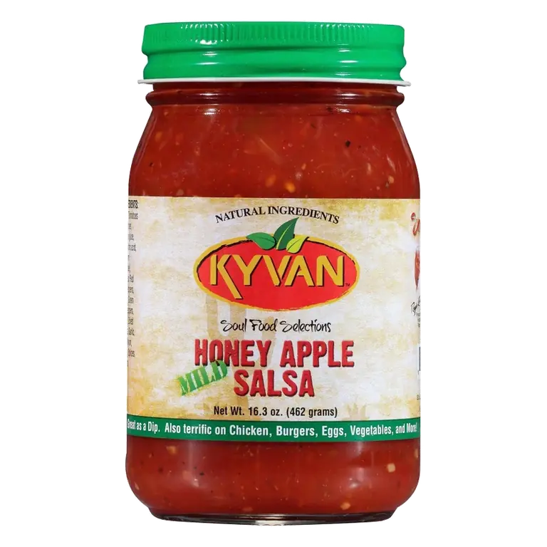 KYVAN Mild Honey Apple Salsa, 16.3oz
