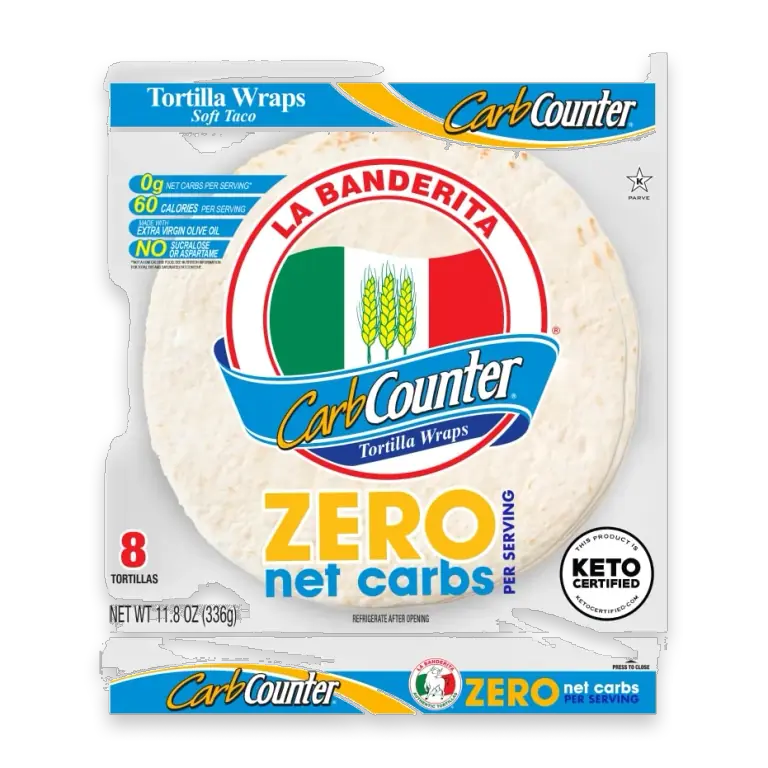 Carb Counter Zero Net Carbs Flour Tortillas