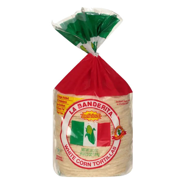 Gluten Free White Corn Tortillas 5.5 Inch - 80 ct