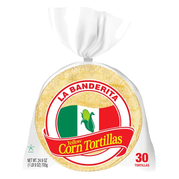 Gluten Free Yellow Corn Tortillas 5.5 Inch - 30 ct