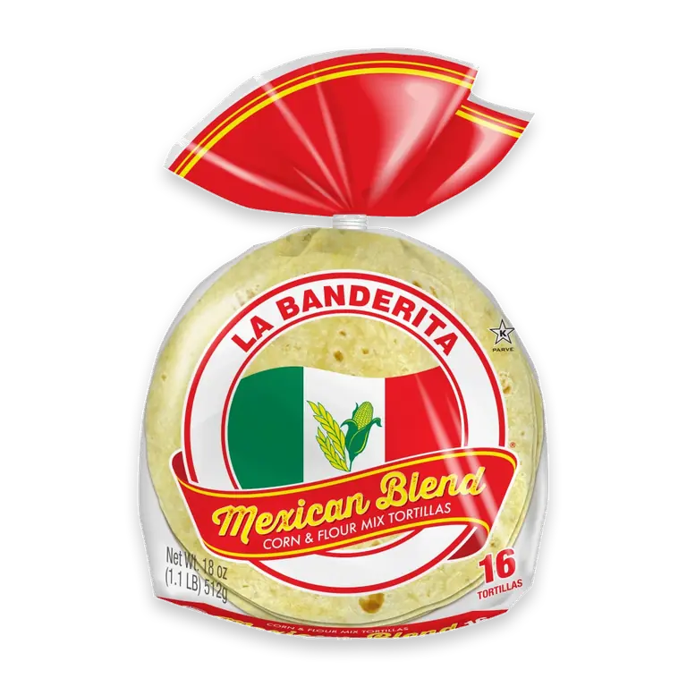Mexican Blend Corn & Flour Mix Tortillas 16 Ct