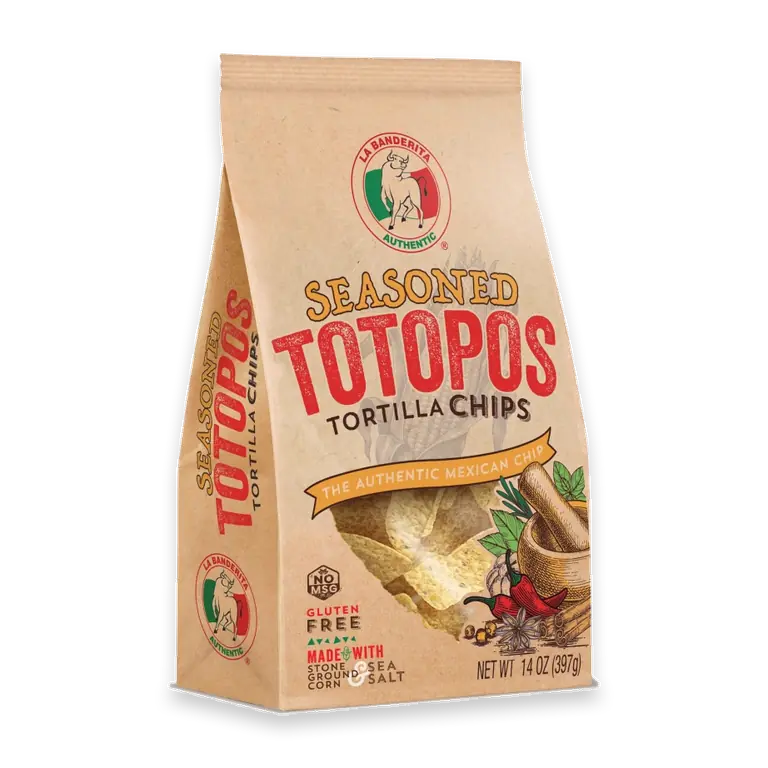 Seasoned Totopos Tortilla Chips