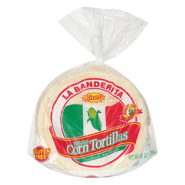 White Corn Tortillas Inch 5.5 Inch - 18 ct