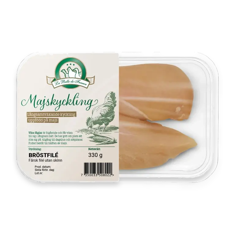 Majskycklingbröstfilé Färsk 330g