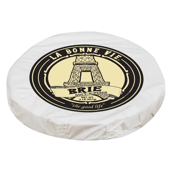 Soft Ripened Brie Cheese Wheel