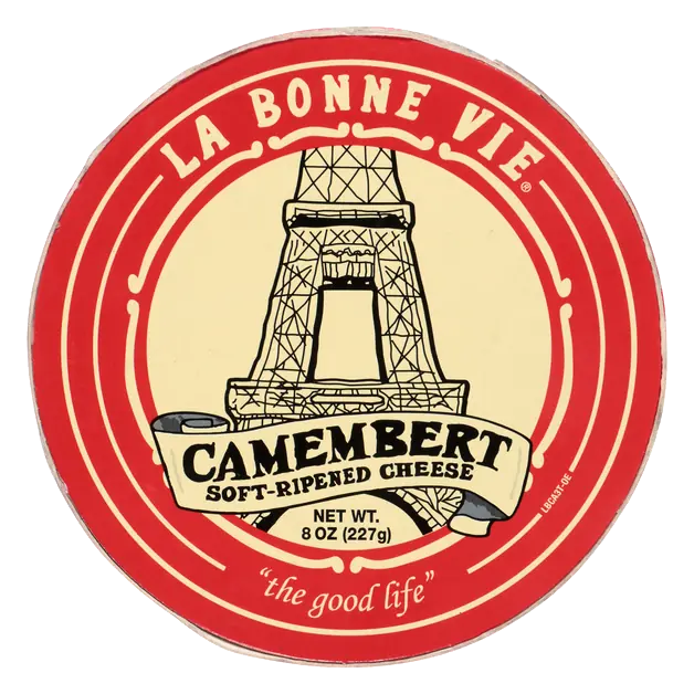 Soft Ripened Camembert Cheese Wheel
