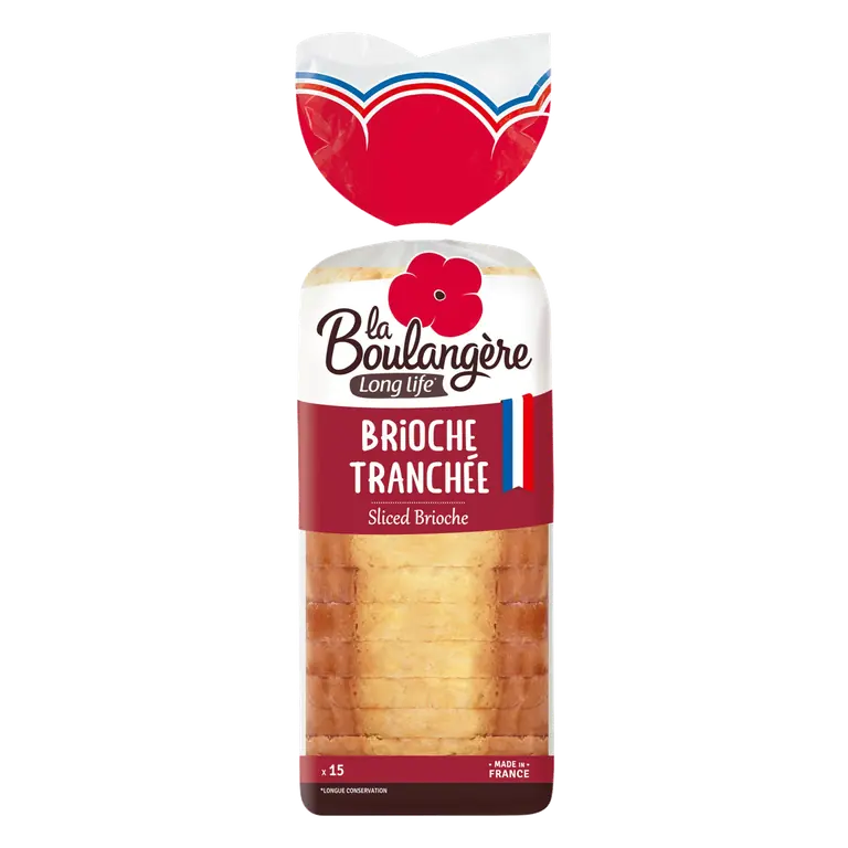 La Boulangère Sliced Brioche 500g
