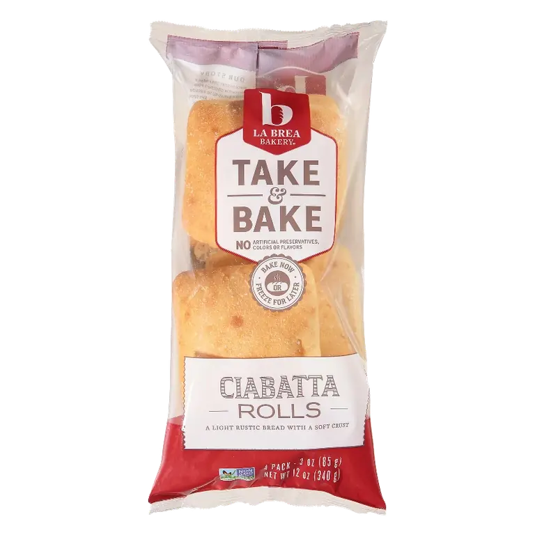 La Brea Bakery Ciabatta Rolls, 12oz