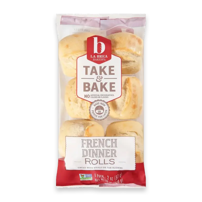 French Dinner Rolls (Take And Bake)