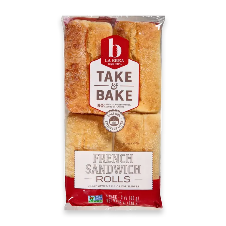 French Sandwich Rolls (Take And Bake)