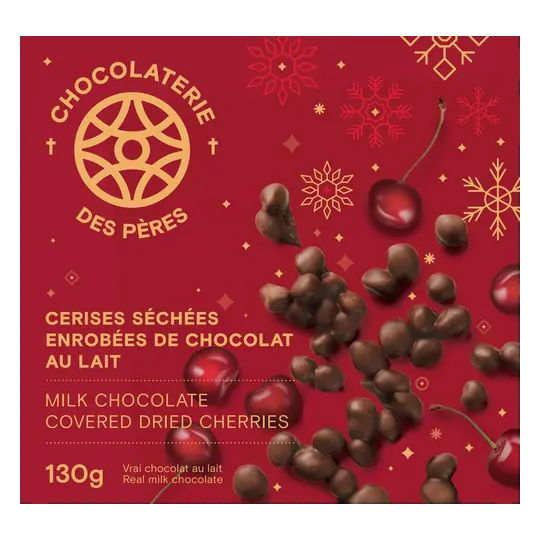 Milk Chocolate Covered Dried Cherries 130 g