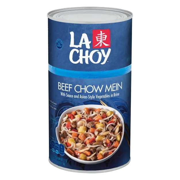 Beef Chow Mein with Asian-Style Vegetables