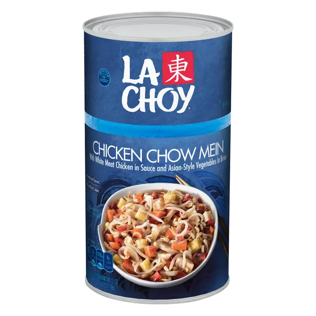 Chicken Chow Mein with Asian-Style Vegetables