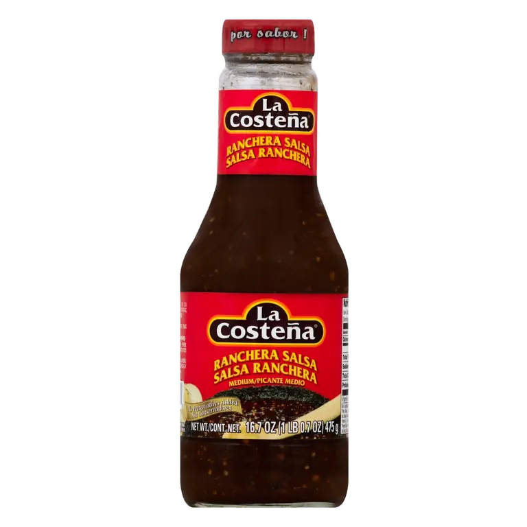 Medium Ranchera Salsa Tomatillo and Mixed Chili Peppers Sauce