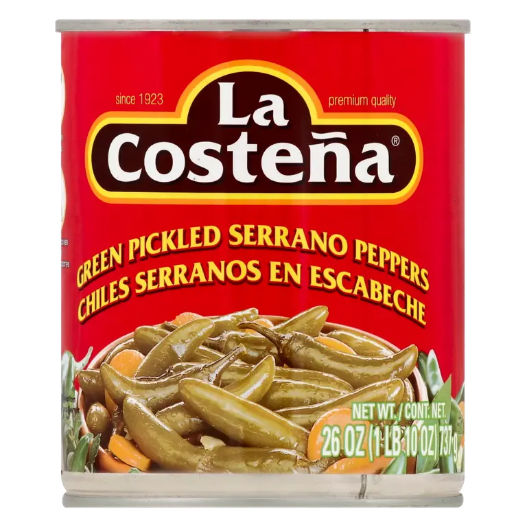 Pickled Serranos Peppers