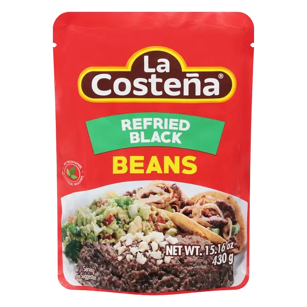 Refried Black Beans Microwave