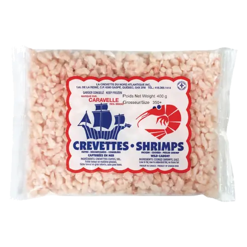 Frozen Canadian Nordic Cooked Shrimp 400 g