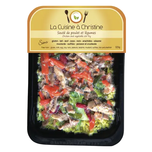 Chicken&Vegetable Gluten-Free Allergen Free Saute 325 g (frozen)