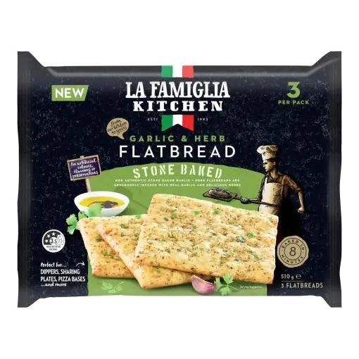 Garlic & Herb Flatbreads