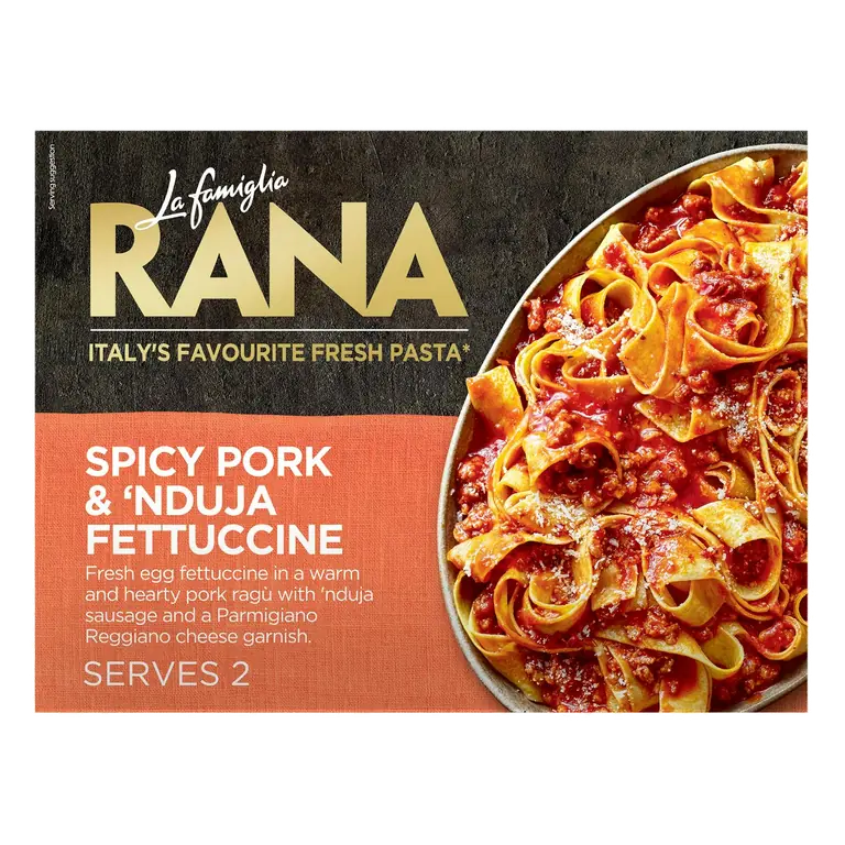814g Spicy Pork & 'Nduja Fettuccine Pasta