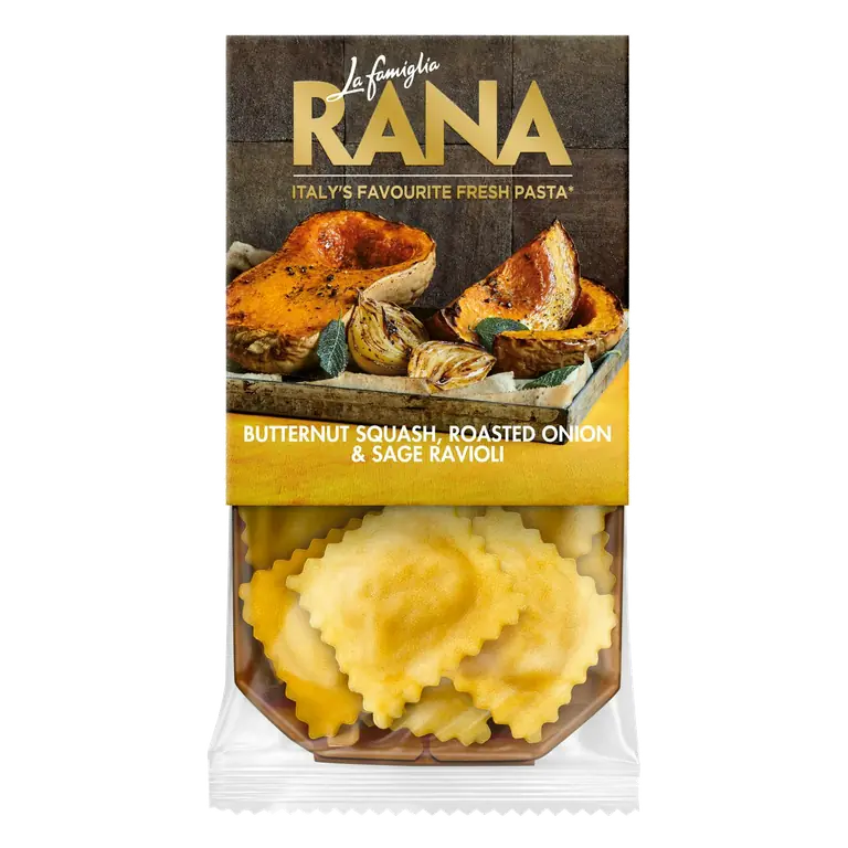 Butternut Squash, Roasted Onion & Sage Ravioli 250g