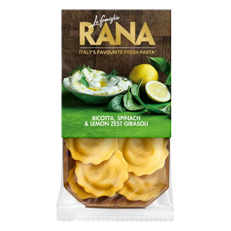 Ricotta, Spinach & Lemon Zest Girasoli 250g
